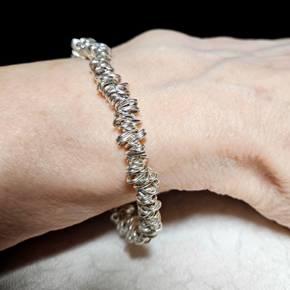 Sterling Silver Stretch Bracelet